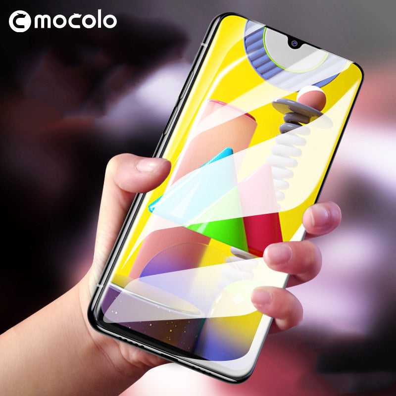 MOCOLO Silk Print HD Tempered Glass Full Glue Full Coverage Screen Film for Samsung Galaxy A20 A30 A50 M30 M30s A30s M31 M21 MOCOLO Silk Print HD Tempered Glass Full Glue Full Coverage Screen Film for Samsung Galaxy A20 A30 A50 M30 M30s A30s M31 M21